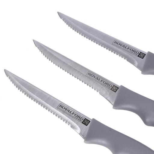 display image 6 for product 3Pc SteakKnife Set/Teeth Blade/Green1X36
