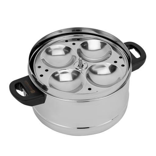 display image 9 for product S/S 4Plate Idli Cooker 1X12