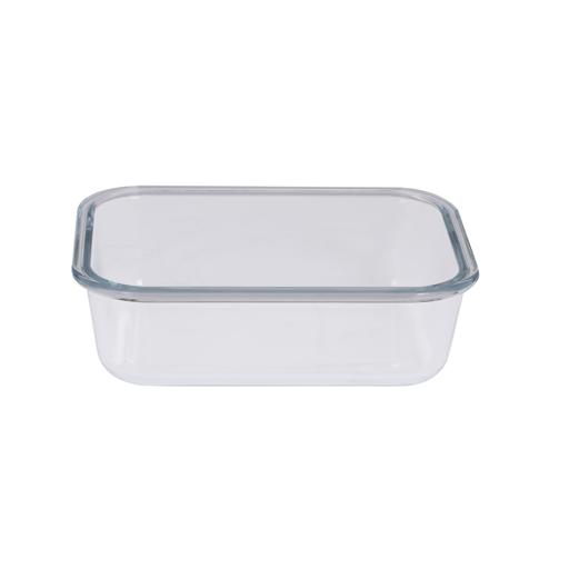 2Pcs Glass Airtight Container with Lids, RF9985, Durable Heat Resistant  Borosilicate Glass Container, Dishwasher/ Oven/ Freezer safe