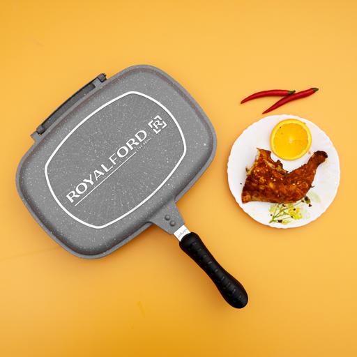 Double fry pan/ double Grill 32 cm