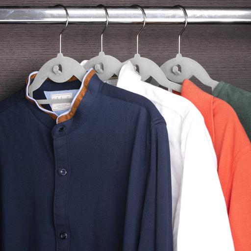 display image 4 for product Royalford Velvet Hangers Set Of 20 Pcs - Home Premium Coat Hangers Set For General Use - 360