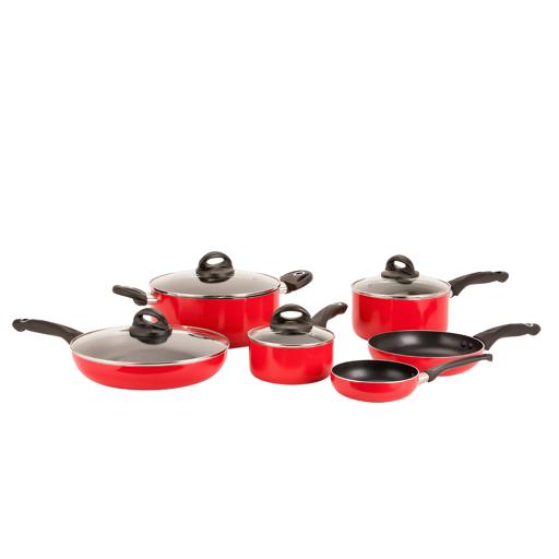 Buy Royalford 10 Pcs Aluminum NonStick Cookware Set Scratch