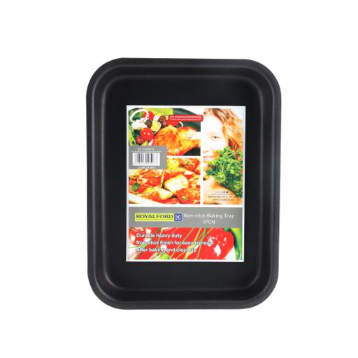 display image 4 for product Royalford 2L Non-Stick Square Baking Tray - Large Roaster Pan - Non-Stick Coating - Induction Safe