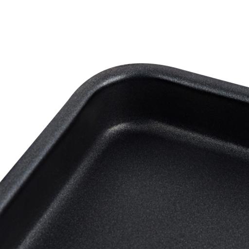 display image 5 for product Royalford 2L Non-Stick Square Baking Tray - Large Roaster Pan - Non-Stick Coating - Induction Safe