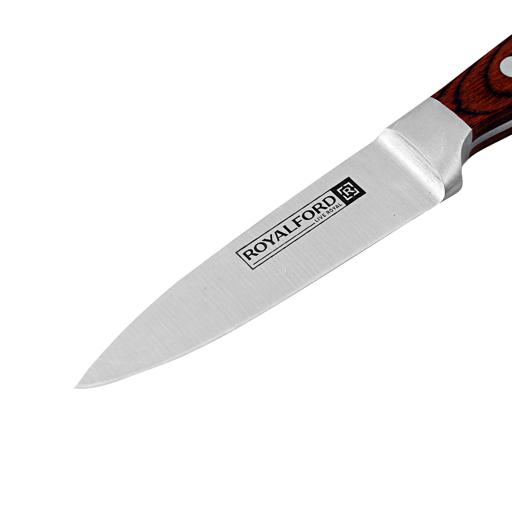 display image 6 for product Royalford 3.5" Utility Knife - All Purpose Small Kitchen Knife - Ultra Sharp Stainless Steel Blade