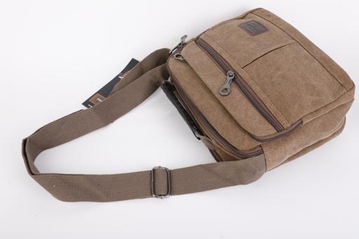 PARA JOHN Canvas Office Shoulder Bag - Multipurpose Mini Shoulder/Travel  Utility Work Bag - Phone/Passport Pouch Bag - Ideal Men and Women 