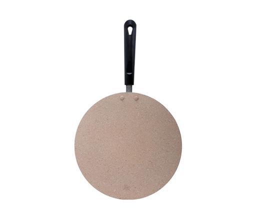 Cast Iron Round Griddle Crepe Maker Pan Non Stick Dosa Tawa Roti