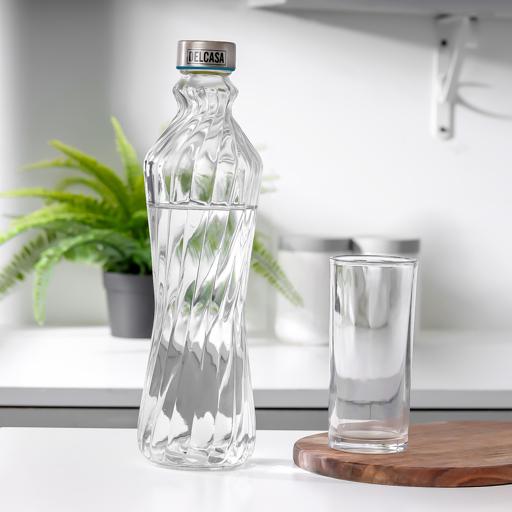 Glass Bottle Water Bottle 1000Ml Glass Water Bottle Thermos Glass