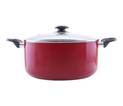 display image 0 for product Royalford Non-Stick Ceramic Casserole With Glass Lid 26 Cm- Durable Non-Stick Coating, High-Quality
