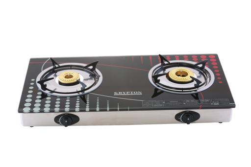 display image 7 for product Krypton Double Gas Burner - Stainless Steel Frame And Tray - 2 Burner (90Mm,70Mm) - Flame Gas Burner