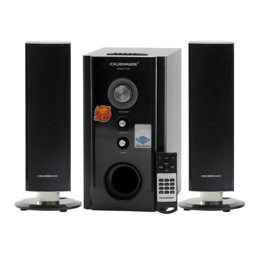 display image 7 for product Olsenmark High Power 2.1 Professional Speaker - Multimedia Speaker System With Subwoofer - Usb/Sd/Fm