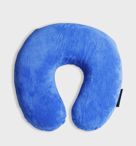 PARRY LIFE Inflatable Neck Pillow - Lightweight Travel Pillow - Portable U Shape Neck Support Cushion for Camping, Hiking, Office Nap, Home, Car, Travel Airplane, Train and Bus-BLUE hero image