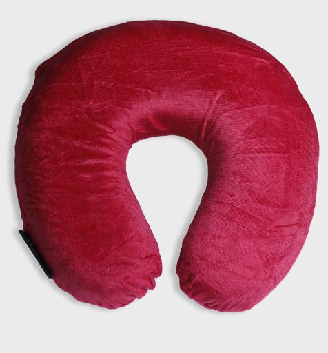 PARRY LIFE Inflatable Neck Pillow - Lightweight Travel Pillow - Portable U Shape Neck Support Cushion for Camping, Hiking, Office Nap, Home, Car, Travel Airplane, Train and Bus-RED hero image